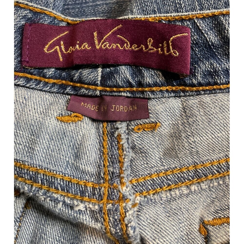 Gloria Vanderbilt Amanda Bootcut Women's size 10 Blue Denim Jeans - Picture 6 of 8